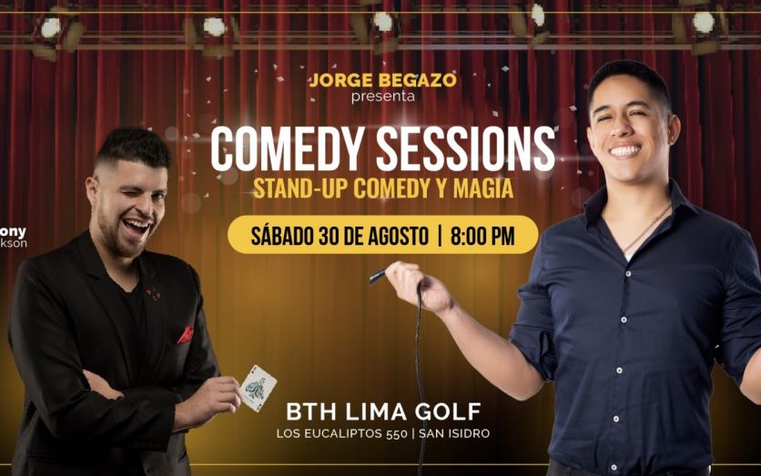 Jorge Begazo presenta "Comedy Sessions"