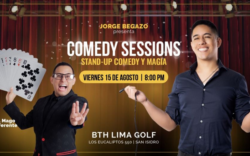 Jorge Begazo presenta "Comedy Sessions"