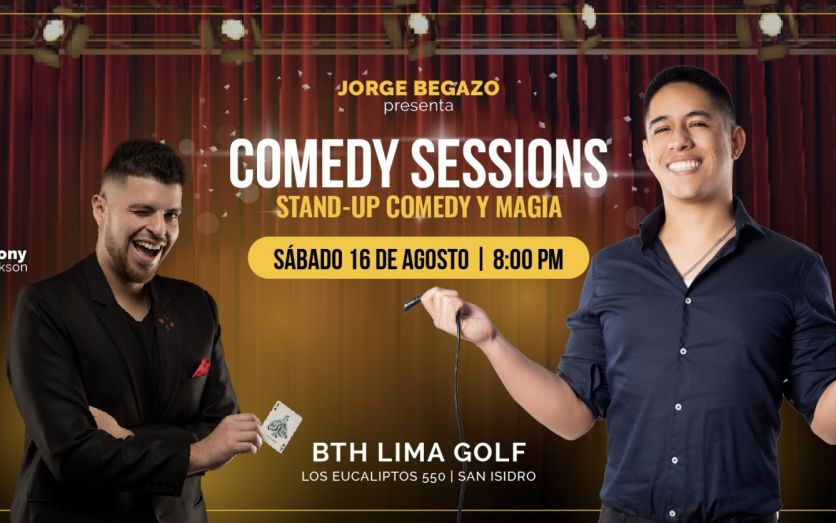 Jorge Begazo presenta "Comedy Sessions"
