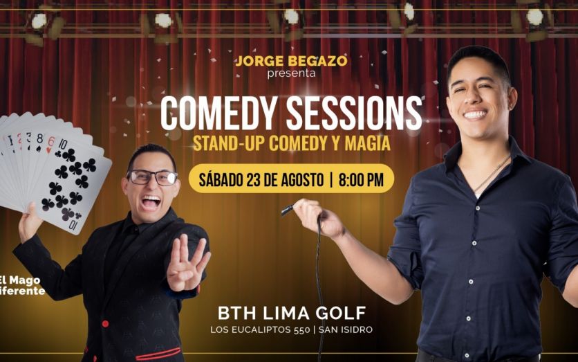 Jorge Begazo presenta "Comedy Sessions"