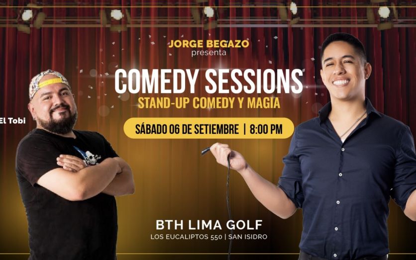 Jorge Begazo presenta "Comedy Sessions"
