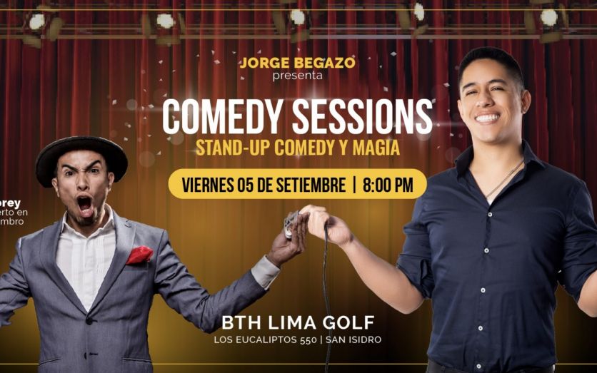 Jorge Begazo presenta "Comedy Sessions"