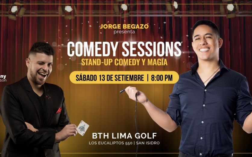 Jorge Begazo presenta "Comedy Sessions"