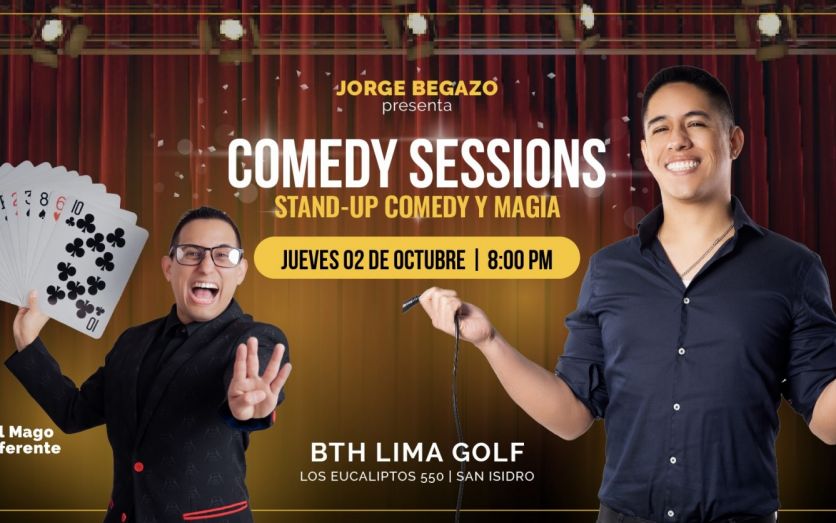 Jorge Begazo presenta "Comedy Sessions"