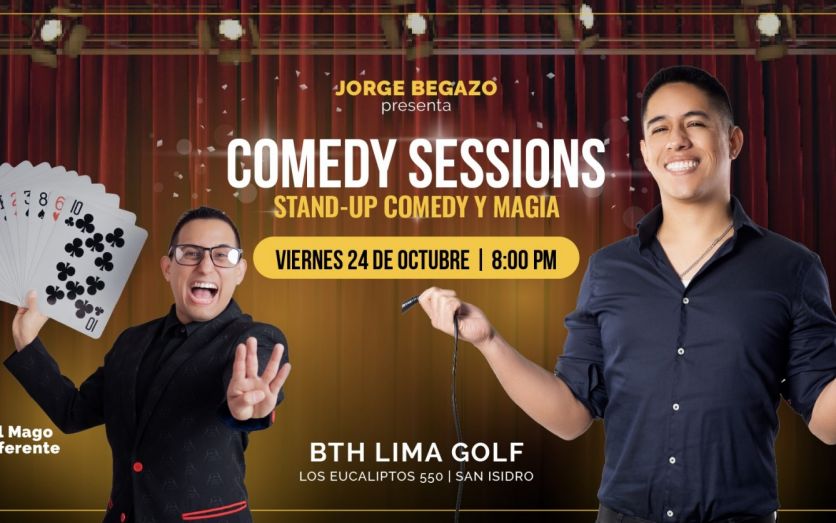 Jorge Begazo presenta "Comedy Sessions"