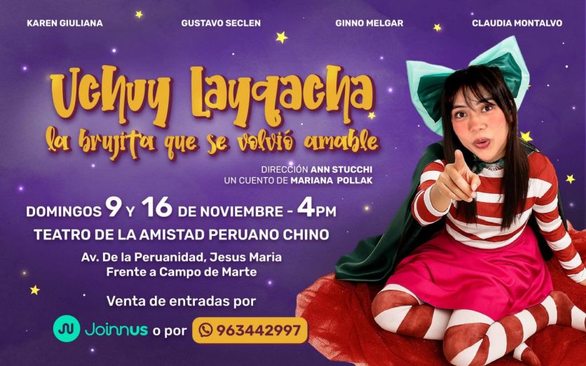 UCHUY LAYQACHA, la brujita que se volvió amable