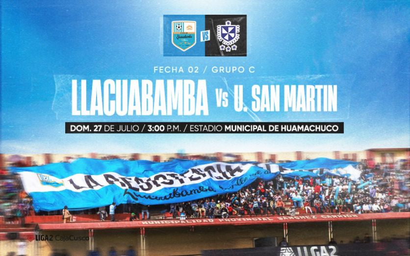 Deportivo Llacuabamba Vs U. San Martin