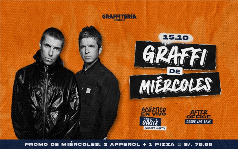 After Office con tributo a Oasis @ Graffitería bar