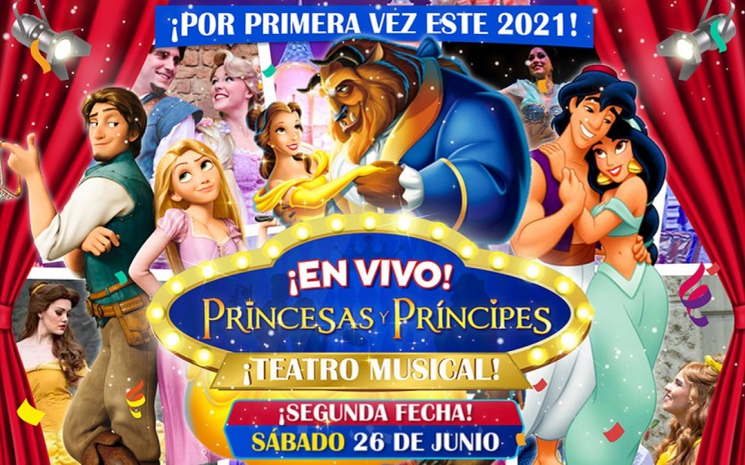 PRINCESAS Y PRINCIPES - EL MUSICAL EN VIVO