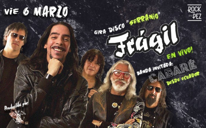 ¡Frágil en vivo! Gira "Disco Serranio"
