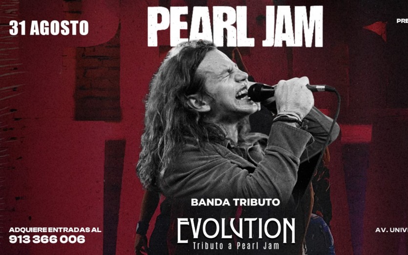Tributo a Pearl Jam Por Evolution Joinnus