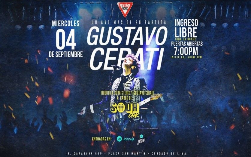 GUSTAVO CERATI A 10 AÑOS  DE SU PARTIDA
