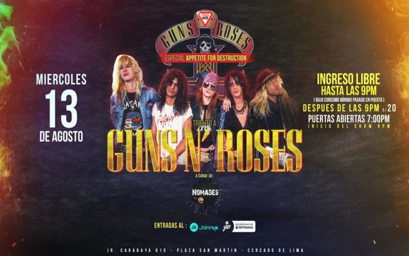 TRIBUTO A GUNS N ROSES