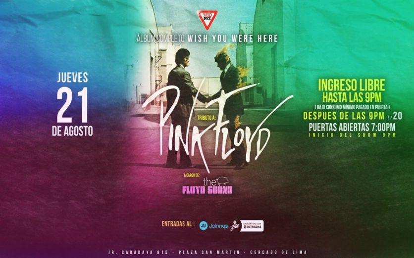 TRIBUTO A PINK FLOYD – ESPECIAL WISH YOU WERE HERE