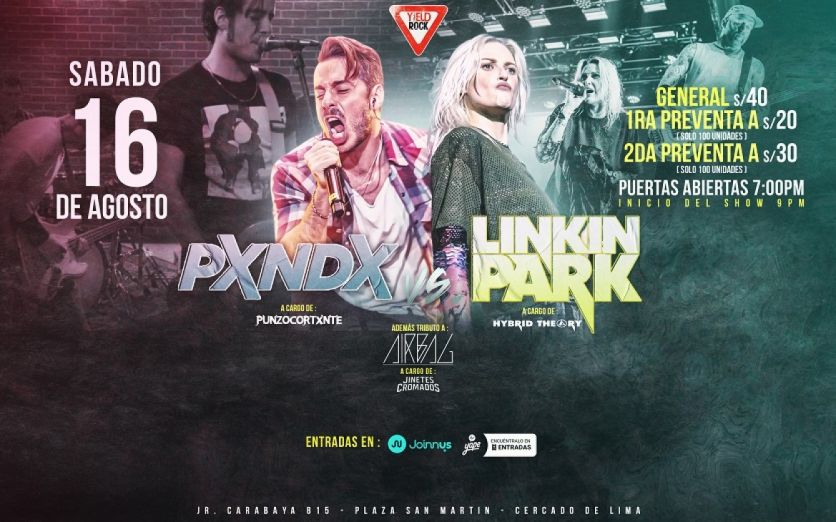 PXNDX VS LINKIN PARK - EL TRIBUTO