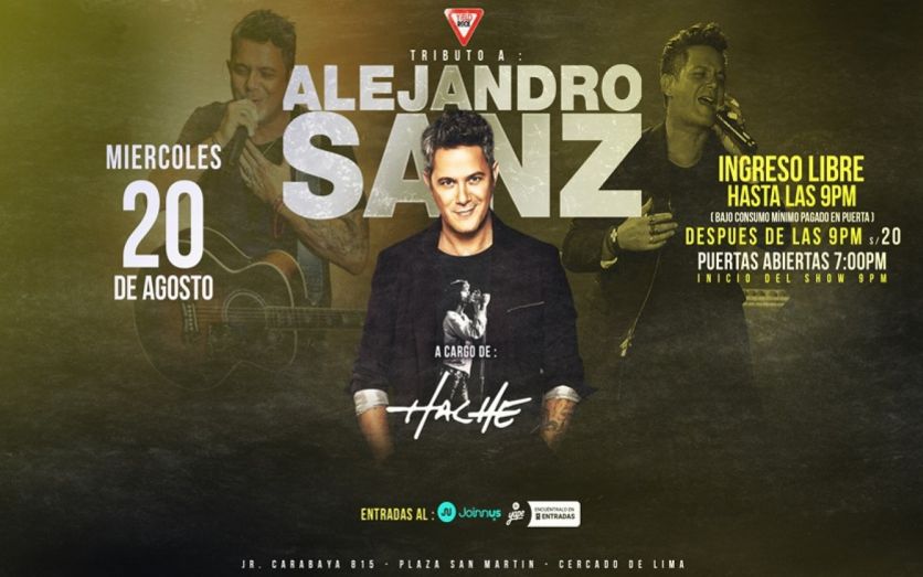 TRIBUTO A ALEJANDRO SANZ