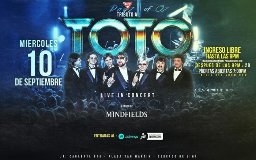 TRIBUTO A TOTO – LIVE IN CONCERT