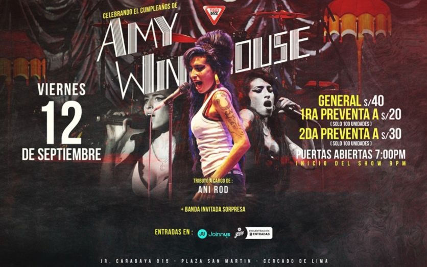 FELIZ CUMPLEAÑOS AMY WINEHOUSE