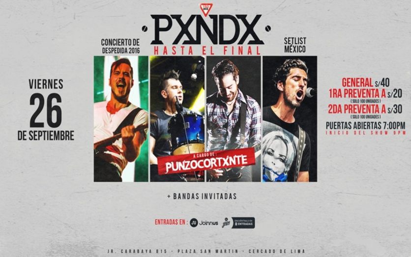 PXNDX – HASTA EL FINAL