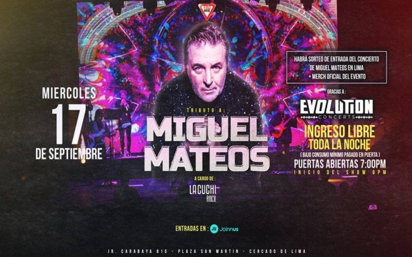 LA PREVIA DE MIGUEL MATEOS EN LIMA