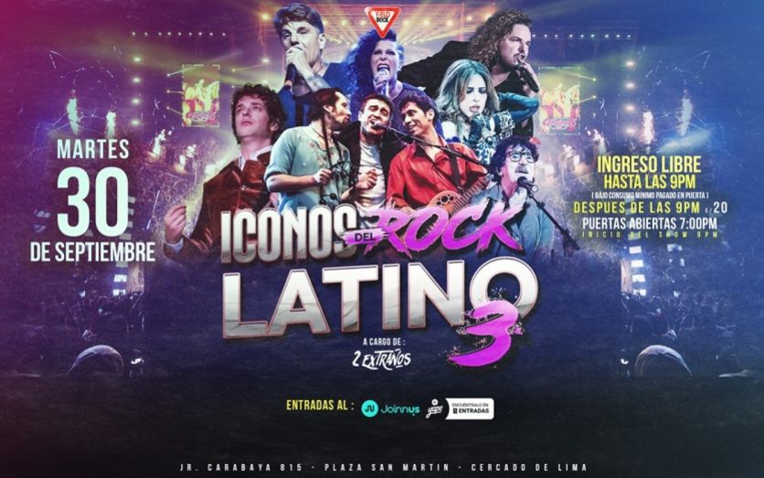 ICONOS DEL ROCK LATINO 3