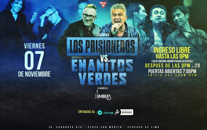TRIBUTO A LOS PRISIONEROS VS LOS ENANITOS VERDES