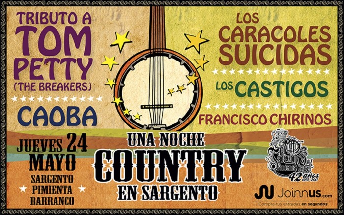 UNA NOCHE COUNTRY EN SARGENTO / / Joinnus