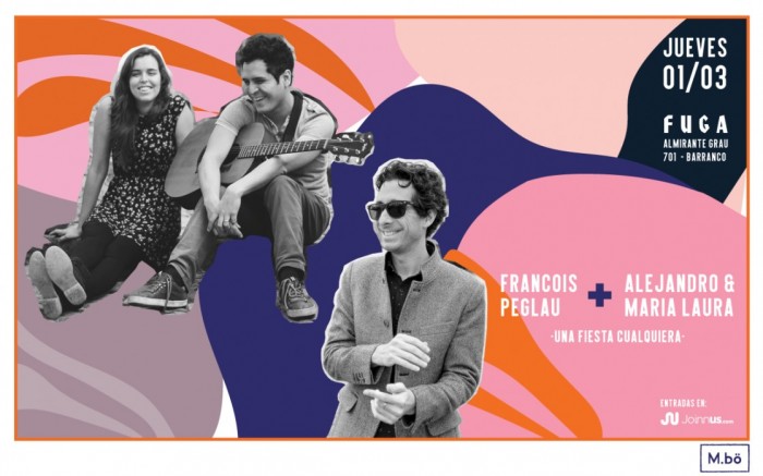 Alejandro y Maria Laura + Francois Peglau en vivo 01/03 / / Joinnus