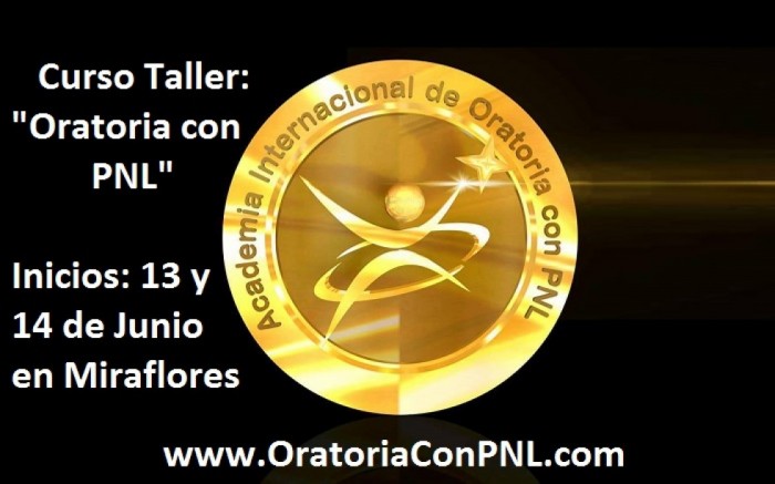 Curso Taller: Oratoria Con PNL