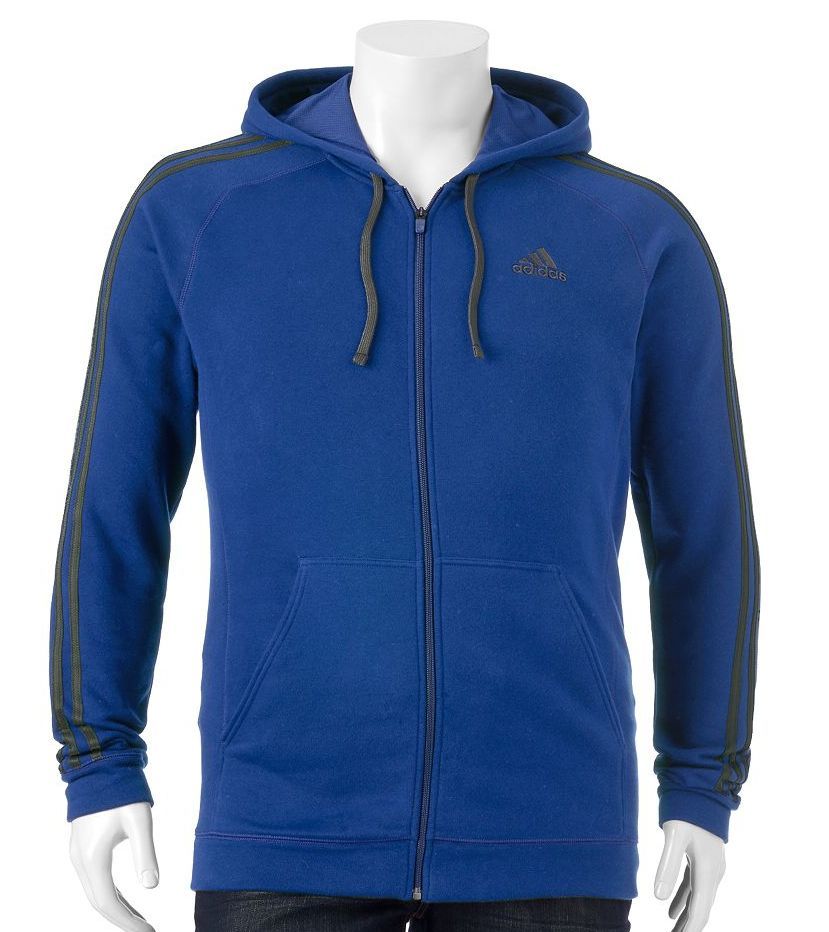 cotton fleece hoodie adidas