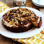 Salted Caramel Coyo Snickers Cheesecake (Vegan, Gluten-Free)