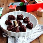 Creamy Peppermint Chocolate Christmas Trees