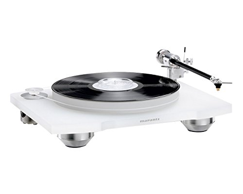 Marantz TT-15S1 Reference Belt Drive Turntable with Cartridge (Transparent White)