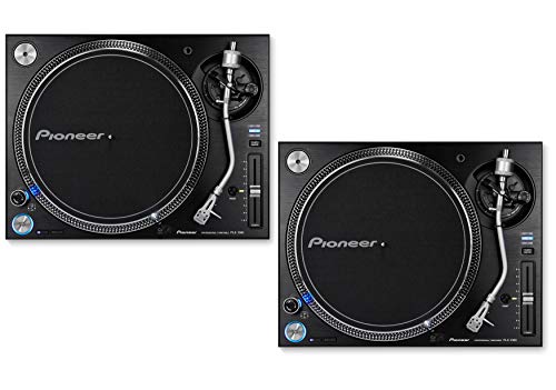 Pioneer DJ PLX-1000 High-torque Direct Drive Professional Turntable with Low-noise, High-stability Design, 3 Tempo Ranges, Professional Playback Quality and High-Torque Direct Drive System - (Pair)