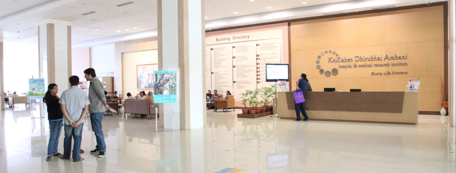 Amenities for International Patients at Kokilaben Hospital