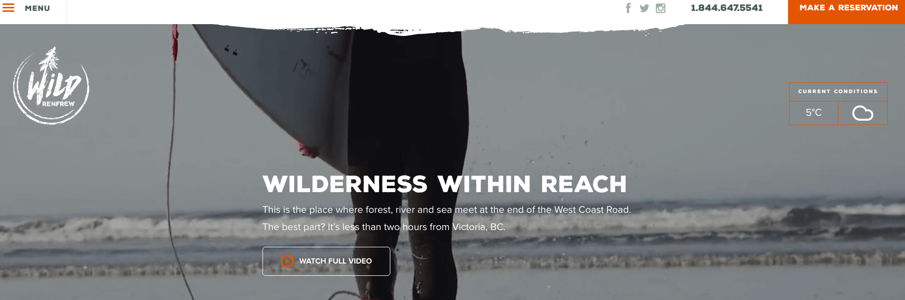 Wildrenfrew web video - header