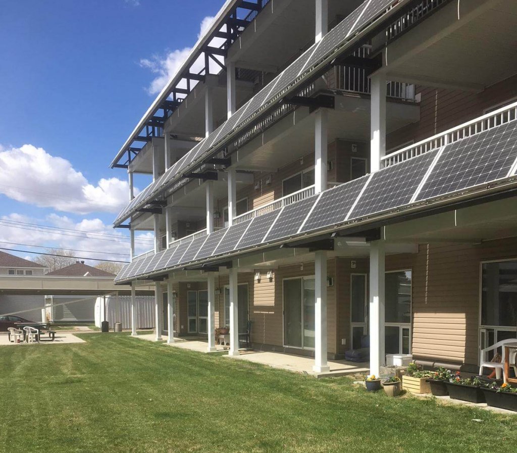 Solar Panels at Edmonton Community