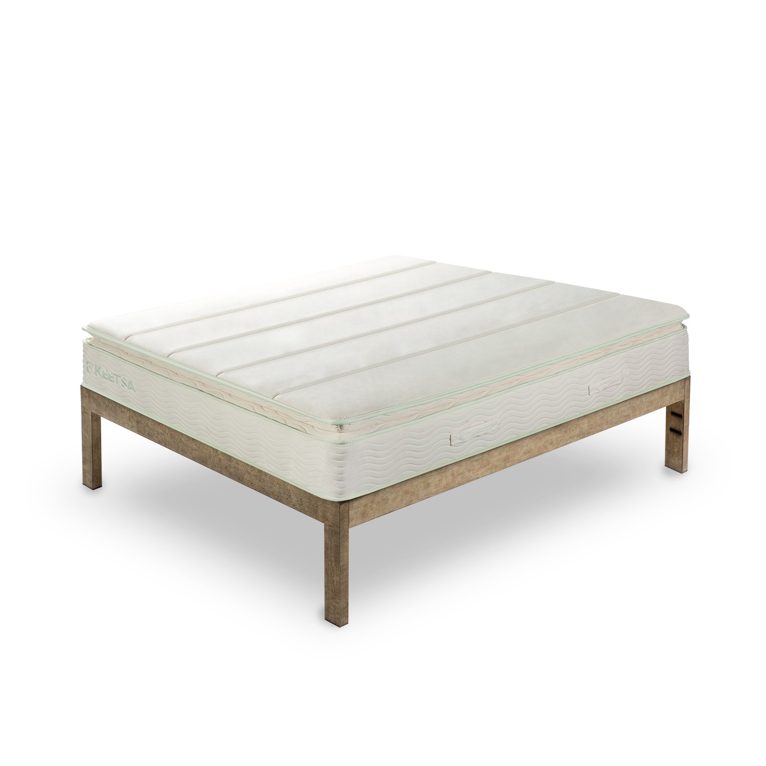 KEETSA EcoFriendly Mattresses Organic Mattresses, Bio Memory Foam