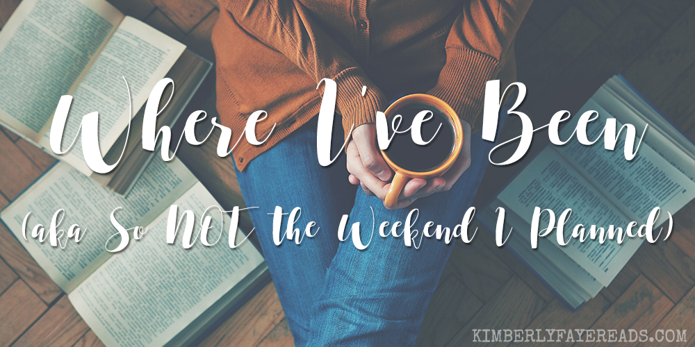 Where I’ve Been (aka So NOT the Weekend I Planned)