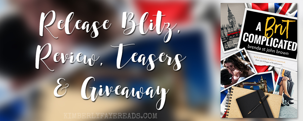 Release Blitz, Review, Teasers & Giveaway: A Brit Complicated (Castle Calder #3) by Brenda St John Brown