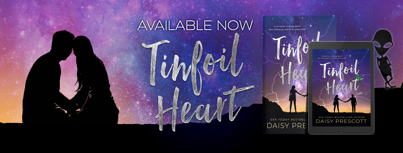 Blog Tour, Review, Teaser & Giveaway: Tinfoil Heart by Daisy Prescott