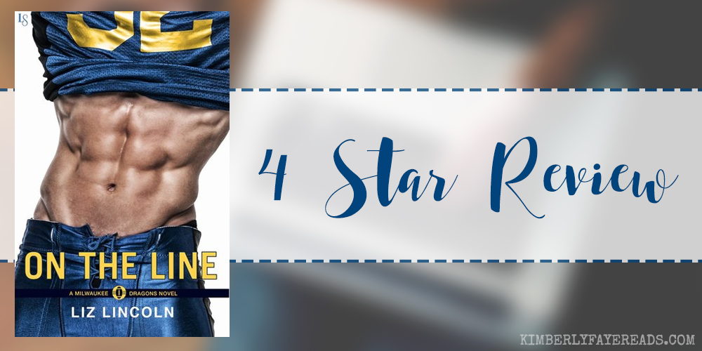 In Review: On the Line (Milwaukee Dragons #1) by Liz Lincoln