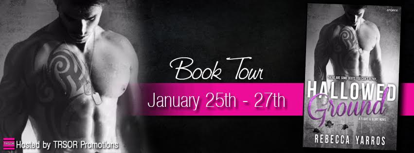 Blog Tour, Review, Teasers, Excerpt & Giveaway: Hallowed Ground (Flight & Glory #4) by Rebecca Yarros