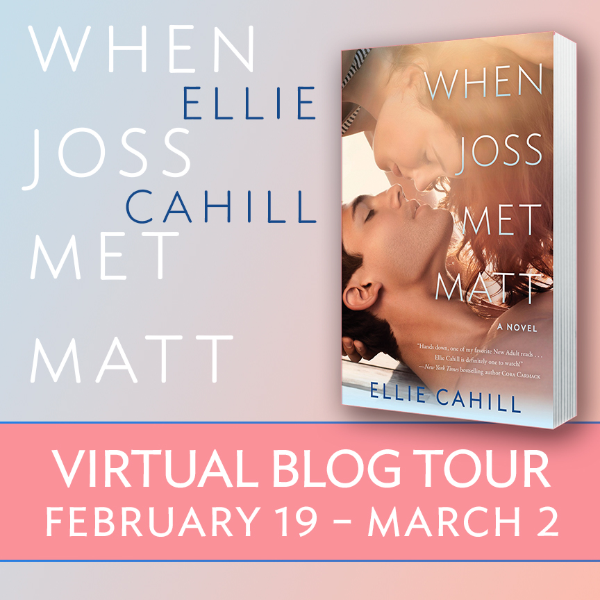 Blog Tour, Review, Deleted Scene & Giveaway: When Joss Met Matt by Ellie Cahill