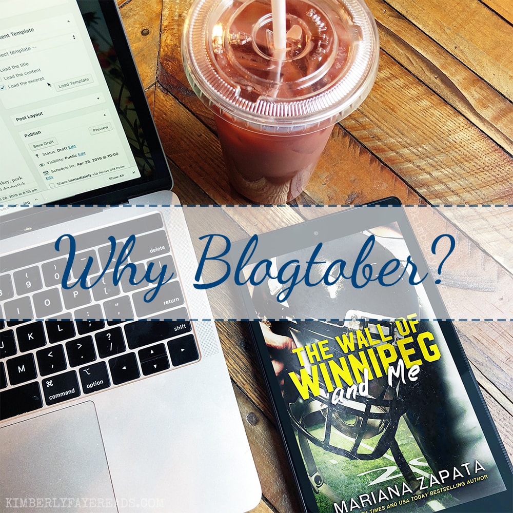 Why Blogtober?