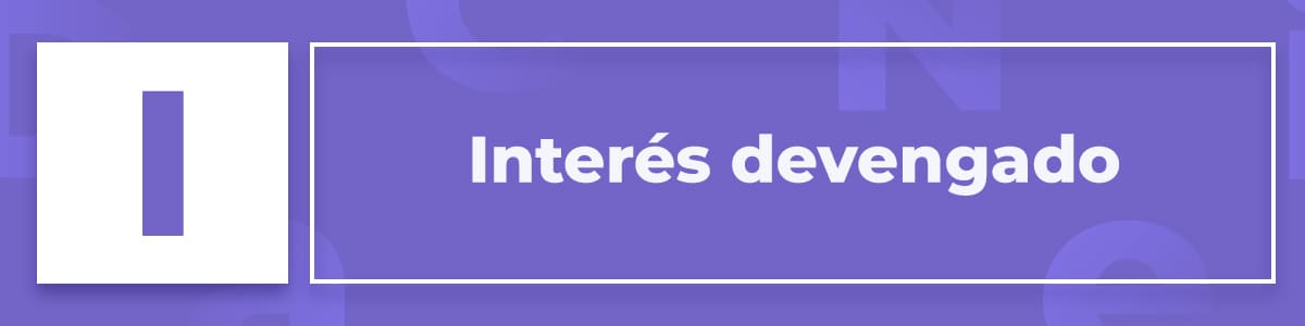 interés devengado
