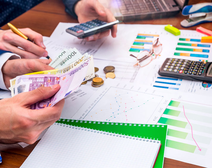 Equilibrar las finanzas de un negocio