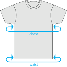 Basic tee 360 measurements 2001