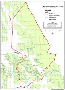 Petersburg Proposed Borough Map