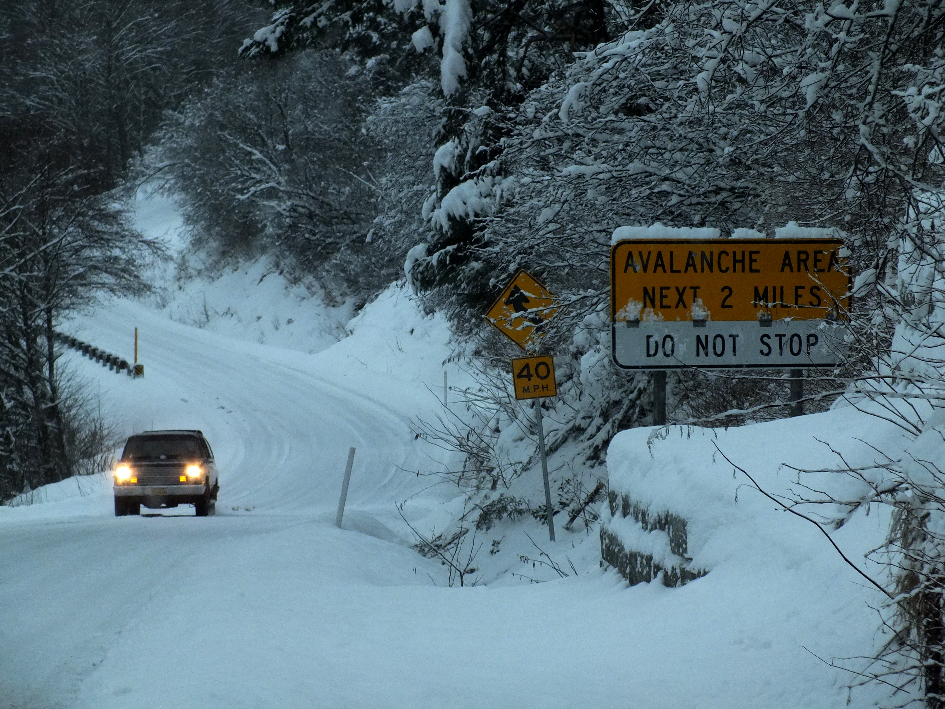 Juneau avalanche danger is "high"